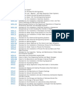 Total List NFPA Codes