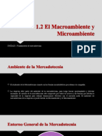 1.2 El Macroambiente y Microambiente