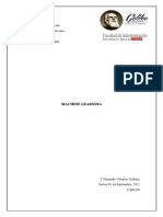 Investigación Machine Learning - J Vasquez