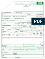 Formulario 600 2014