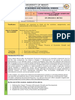 Module 3 Classic Theories of Economic Growth and Development