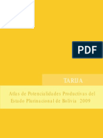 Atlas de Potencialidades Productivas de Tarija