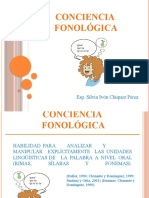 Tareas para Desarrollar La Conciencia Fonológica