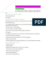 Hypertensive Disorders of Pregnancy