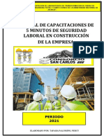 Manual de Capacitacitaciones de 5 Minutos