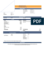 Salary Slip Report Specimen