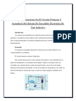 Sistema de Encendio Circuito Primario y Secundario