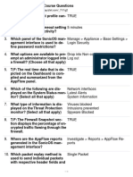 SonicWall Bridge Course Questions