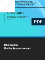 METODE PELAKSANAAN PASAR KASIKAN Revisi