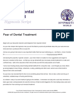 Fear of Dental Treatment