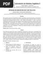 INFORME 1 - Síntesis de Bromuro de N-Butilo