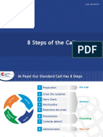 8 Steps of Call - PepsiCo