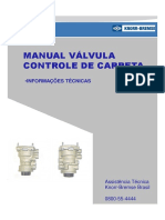 Manual Valv Controle de Carreta