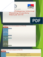 Phil-Iri Manual 2018