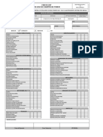 SSOMA-Check List Pre-Uso de Equipos de Poder