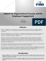 Kritika Impact On Organizational Success and Its Employee Engagement