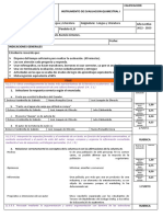 Tercero Bgu - Examen 1°quimestral - Lengua - Literatura