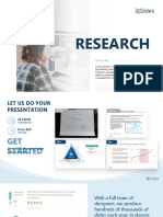 Research PPT Template - 10 Slides - Corporate - REV