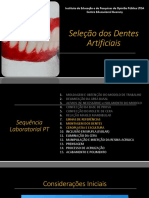 Seleção Dos Dentes Artificiais Prótese Total