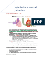 TEMA - 24 - Alteraciones Del Equilibrio Ácido Base