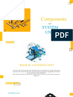 Ponents of System Unit