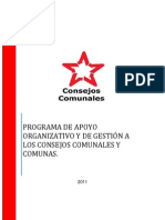 Apoyo Consejos Comunales