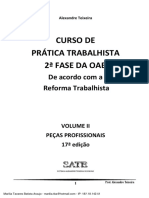 Livro Pecas Profissionais Volume II - 17 Edição - XXXV EO