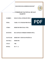 Actividad Nº2 Derecho Procesal Civil