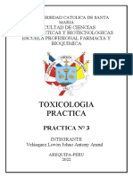 INFORME N °3 Aspectos Analiticos para La Determinacion de Drogas en Fluidos Biologicos