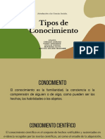 Tipos de Conocimiento