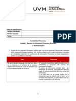 Datos de Identificación Nombre Estudiante Nombre Docente Fecha