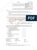 Worksheet-Acids and Alkalis