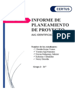 Informe de Planeamiento Del Proyecto - RECURSOS HUMANOS - Grupo 3 I17