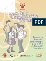 Sesiones de Tutoria Ed Sexual