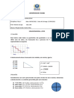 Lista 1 (Física I) Atualizadoooo