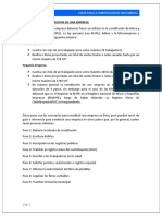 Pasos para La Constitucion de Una Empresa