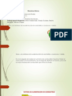 Grupo 2. LOS SISTEMAS DE ALIMENTACIÓN EN MOTORES A GASOLINA Y DIESEL
