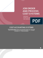 Job Order & Process Cost System