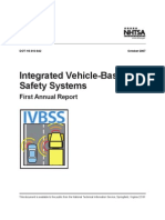 Integrated Vehicle-Based Safety Systems: First Annual Report