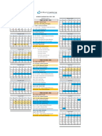 HE Academic Calendar TRIMESTER BATCH 2