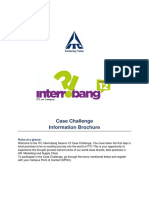 Case Challenge - Information Brochure