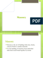 TLE Review C Masonry