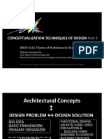 Arch413 - Conceptualization Techniques of Design