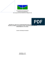 Universidade de Brasília Cds/Face-Eco/Ib/Ig/Iq Bacharelado em Ciências Ambientais