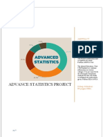 Dileep Motukuri Advance Statistics Project Report