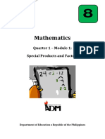 Math G8 Modules Q1 - Q4