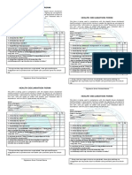 Health Declaration Form1