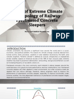 Effect of Extreme Climate On Topology of Railway