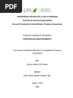 Monografia de Abastecimiento - Adney Gustavo Gil Fajardo