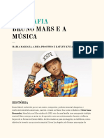 Trabalho Escolar - BRUNO MARS